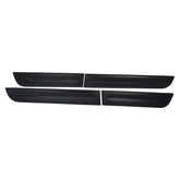 TRADIESCHOICE Side Door Body Moulding Cladding Trim for VW Volkswagen Amarok 2022 onwards| Matte Black Finish